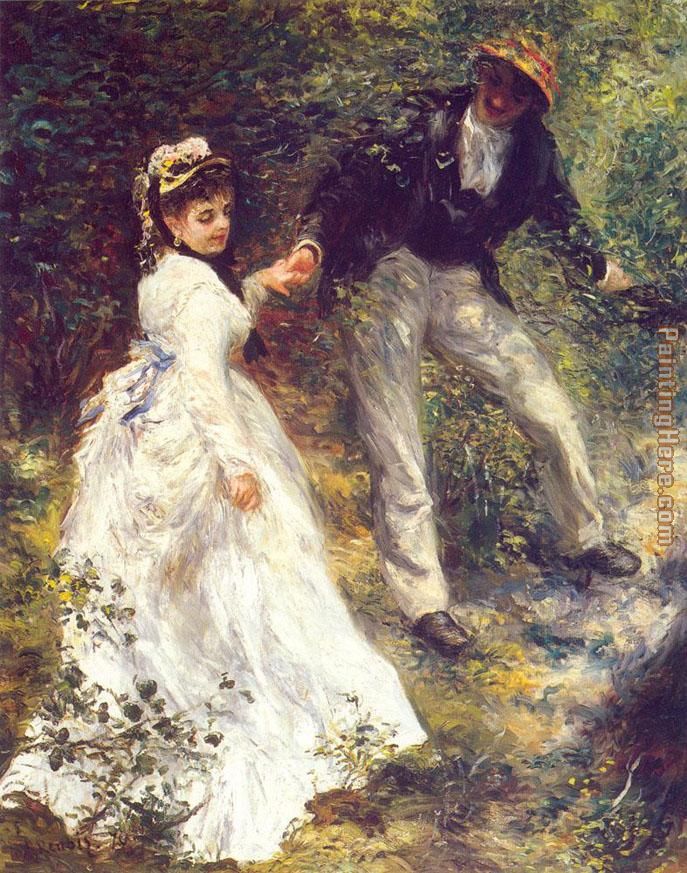 Pierre Auguste Renoir La Promenade